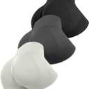 ATHVOTAR Workout Gym Biker Shorts Women: High Waisted Seamless Sports Running Butt Lifting Shorts Sets (L)