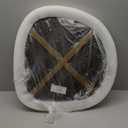 Asymmetrical Wall Mirror Matel Brass Framed Wall Mirror for Living Room Bedroom Bathroom Entryway Wall Decor 23.6" L x 23.6" W ELE-004G