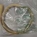 1/5 inch Height Floor Transition Strip, Self Adhesive Carpet Wood Tile Vinyl Flooring Laminate Transition Cover Edge Trim Gap Doorway Threshold for Uneven Floors (40 inches, Beige Cream)