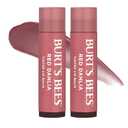 Burt's Bees Easter Basket Stuffers, Lip Tint Balm with Long Lasting 2 in 1 Duo Tinted Balm Formula, Color Infused with Hydrating Shea Butter for a Natural Looking Buildable Finish, Red Dahlia (1-Pack)