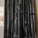 6 Pack String Light Poles, Outdoor String Light Pole 10 ft Forked Metal Light Pole with Adjustable Outdoor Light Stand, Deck, Backyard, Garden, Wedding, Rustproof and Sturdy with Hooks.