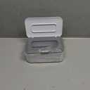 Flushable Wipes Dispenser, Wipes Case Baby Wipe Holder Durable PP Material for Nursery & Home, Keeps Wipes Fresh, Non-Slip, Easy Open & Close