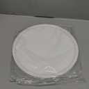 hykolity 12 Inch Selectable CCT LED Round Flat Panel Light, 24W 3000K/4000K/5000K, Edge-Lit Flush Mount Ceiling Light Fixture for Kitchen, Bedroom, Laundry and Closet Room, White