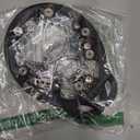 Yaktrax Diamond Grip All-Surface Traction Cleats for Walking on Ice and Snow (1 Pair), Large , Black