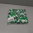 UNICOMIDEA Kids St Patricks Day Shirt for 13-14 Years Boys Green Shamrock Shirts Short Sleeve Button Summer Tops Party Holiday (Green)