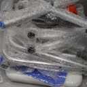 KingPavonini Shower Chair for Inside Shower, 550LBs Heavy Duty Bath Chair with Arms, Medical Shower Seat, Bath Stool Safety Shower Bench with Reinforced Crossing Bar for Elderly, Adults, Disabled (Large)