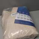 GarveeHome Scalloped Bow Rug for Living Room, Solid Beige Rug for Dorm, Washable Rugs 3x5 Soft Low Pile Non Slip Scalloped Rugs for Nursery Bedroom Decor Hallway Kids Room Playroom