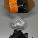 Pool Cover Pump above Ground - Submersible Water Sump Pump Swimming Water Removal Pumps, with Drainage Hose & 25 Feet Extra Long Power Cord, 850 GPH inGround, 3 Adapters (Orange)