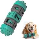 Gardner Pet Dog Chew Toys for Aggressive Chewers, Added Shredded Coconut Durable Nylon + TPR Interactive Dog Toys, Teething Toy for Medium/Large Breed, Bacon Flavor (Medium, Dog Puzzle)