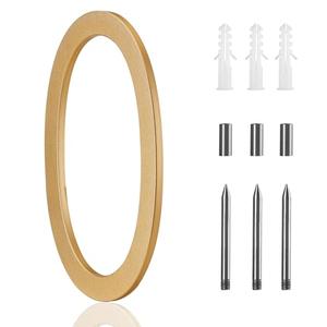 10 Inch House Numbers For Outside Modern gold,Metal house Numbers for Outside Large Floating, Large Address Numbers for House Outdoor Floating Flush Mount Aluminum Home Address Numbers 0