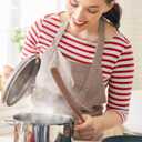 Cabilock Wooden Spatula 3pcs Slotted Mixing Salad Portable Non for Spurtles Non- Stick Spatula Utensil Wood Natural Turner Cookware - Serving Teak Kitchen Spurtle Wooden with Long and