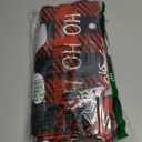 71 x 12 Inches Christmas Lighted Banner for Doorway Porch Yard, MERRY and CHRISTMAS Buffalo Plaid Holiday Theme Decor Outdoor Indoor Front Door Wall Welcome Hanging LED Banner Sign Decorations Party Supplies