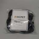 Hcpet Dog Shoes for Dogs, Dog Booties for Dogs, Anti-Slip Dog Boots & Paw Protectors for Hot Pavement Winter Snow Hiking with Reflective Straps (Width 1.77 in, Light Black)