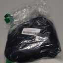 Cicy Bell Womens Peplum Tops Summer Babydoll Cap Sleeve T-Shirts Dressy Casual Crew Neck Pleated Blouses (Large, Black)