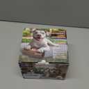 2 Pack Dog Toys for Aggressive Chewers, Interactive Indestructible Dog Toys to Keep Them Busy, Durable Dog Frozen Treat Toy for Large & Medium Dogs, Reduces Anxiety & Extends Playtime, Brown