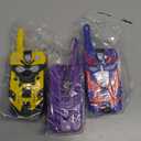 Transform Toys Walkie Talkies for Kids, 3 Pack with Cool Light-Up Eyes & 2500 FT Range, Outdoor Camping Toys, Birthday Gifts for Boys Girls Ages 3-12