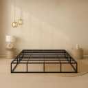 Cloud Frame Bed Washable Unzippable Upholstered - RH- Square- White Linen, Beige, Taupe, Black, Gray, Brown, Cream Boucle- 9 inch (Queen, Box-Spring)