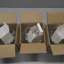 QIYIZM Gold Floor Lamp for Living Room,Bedroom,Mid Century Modern Standing Lamp Brass Tree 3 Light Tall Floor Lamps Vintage Retro Floor Lights Glass Green Flower Lamp Shade Farmhouse Boho Bohemian