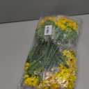 Artificial Mums for Outdoors, Waterproof & Windproof Faux Fall Flowers, Vibrant, Realistic & Low Maintenance, No Fading, for Outdoor Planters Porch Garden Patio (#5,10 Bundle)