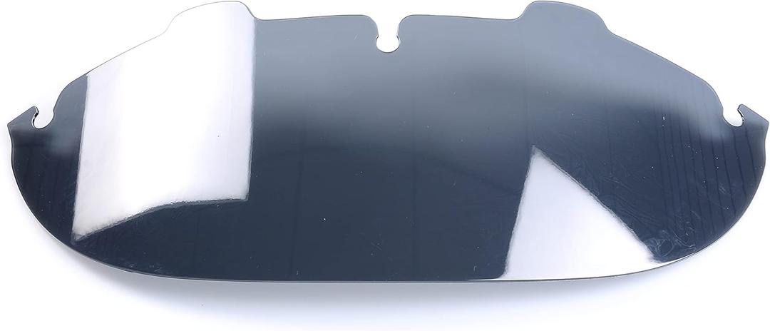 Motorcycle 7" Round Windshield Windscreen Fit for 1996 - 2013 Harley Electra Glide, Street Glide, Ultra Limited and Tri Glide ( Smoke )