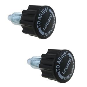 DGZZI 2PCS Fitness Equipment Spring Knob Pop Pin M16 Plum Pull Pin Adjusting Pin Knob Suitable for Exercise Bike and Fitness Equipment