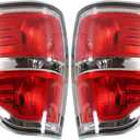 labwork LH+RH Tail Lights Replacement for F150 2009-2014 Rear Tail Lights Lamps Assembly Passenger and Driver Side