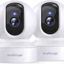 Armorcope Pet Camera, 2K HD Dog Camera with Phone APP, 360 Pan/Tilt View Puppy Cam, One Click Call for Baby Monitor, MagivPix Night Vision,Motion Tracking Alarm with Cloud/Local SD -2 Pack