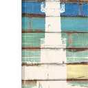 KREATIVE ARTS Coastal Wall Art Lighthouse Ocean Canvas Paintings Sea Picture Vintage Artwork Framed Rustic Home Decor Ready to Hang for Bathroom Bedroom 20x40 Inches