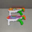 X-Shot Fast-Fill Skins Hyperload (2 Pack) by ZURU, Watergun, Water Blaster Toys, 2 Blasters Total, Fills with Water in just 1 Second! (Flames and Water Splash)