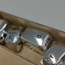 Chrome Hand Control Switches Caps Compatible with Harley Electra Street Glide Road King Touring 1996-2013
