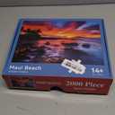 2000 Piece Jigsaw Puzzle for Adults  Maui Island Sunset Over Pacific Ocean, Challenging & Relaxing Puzzle Game, Glossy Recycled Paper, Great for Mindful Play & Gift (39 x 28 in)