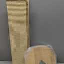 SHENGOCASE 24.5" Tall No Drilling Wall Sofa Couch Corner Cat Sisal Scratcher,Scratching Post,Replaceable Sisal Scratch Pad Mat, Couch Protector (1pc)