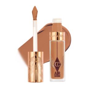Charlotte Tilbury AIRbrush Flawless Blur Concealer - Longwear Concealer for Dark Circles, Blemishes, Redness & More - Hydrating, Crease-Proof & Full Coverage with a Natural Matte Finish (13 Deep - Deep with cool undertones)