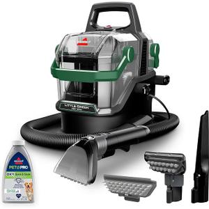 BISSELL Little Green Pet Pro Portable Carpet Cleaner, 3909
Includes crevice tool, pet hair removal & self-cleaning tough stain tool; car/auto detailing capability