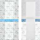 14 Pcs Long Waterproof Bandage 4"x12" for Post Knee Replacement Hip Surgery Recovery Shower Protector Surgical Incision Adhesive Larger Wounds Cover Island Dressing Bordered Gauze