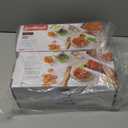 GoodCook Touch Veggie Dicer and Chopper, Stainless Steel Blades, 4-Cup Collection Container, Rapid Food Chopper, Versatile Uses, Non-Slip Base, BPA-Free, Efficient Size 2 Pack