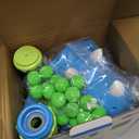 EagleStone Moveable Dinosaur Shooting Toys Triceratops Action,Kids Shooting Games with LCD Score Record&LED, Enhancing Hand-Eye Coordination Toys for Boys and Girls (10b-blue)