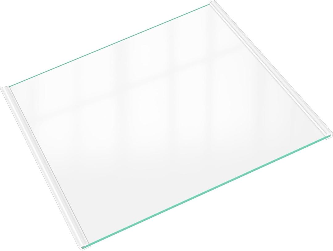 Upgraded DA97-16362A Refrigerator Glass Shelf Compatible with Samsung Fridge Shelf Replacement RS22T5201SR RS22T5561SR RS22T5561SG RS23A500ASG RS23A500ASR DA97-16362T Upper Tempered Glass