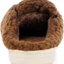 Kids Boys Girls Ball Sports Slippers Soft Plush Lined Winter Warm House Shoes Memory Foam Cozy Non-Slip Indoor Home Bedroom Slippers (12-13 Little Kid)