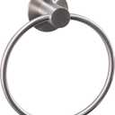 GERUIKE Adhesive Towel Ring Wall Mount Hand Towel Ring Self Adhesive Towel Hanger Stainless Steel Rustproof Brushed Nickel