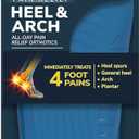 Dr. Scholl's Heel & Arch All-Day Pain Relief Orthotics, Men's 8-12, 1 Pair, 3/4 Length