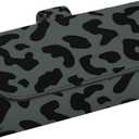 Printed Sunglasses Holder for Car,Auto Eyeglasses Organizer Case with Hidden Magnetic Closure,Vehicle Visor Accessories