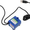 Pet Fountain Pump USB Ultra Quiet Cat Water Dispenser Pump with LED Light for Pet Drinking Ultra Quiet Long Standby Time Low Power Consumption Automatic System Simple Operation