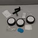 Battery-Powered Picture Lights with Remote Control, Magnetic LED Art Lights for Framing, Dimmable and Timer-Equipped, RGB Lighting Modesattery Operated Painting Light3Pack Black