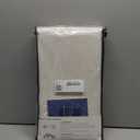 100% Blackout Shield Linen Blackout Curtains for Bedroom 96 Inches Long, Back Tab/Rod Pocket Living Room Drapes, Thermal Insulated Blackout Curtains 2 Panels Set, 50" W x 96" L, Beige