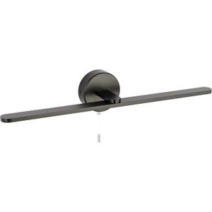 Modern Black 24 Inch LED Vanity Light Bar, Bathroom Vanity Light FixtureOver Mirror sconces Wall Lighting, Wall Light Bar with 5000K Pull Chain Switch On/Off