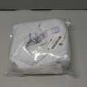 Round Fitted Tablecloth with Elastic Edge Design Table Cover Waterproof Stain-Resistant Wipeable Table Cloth Best for 54"-58" Round Tables for Outdoor Indoor Marble