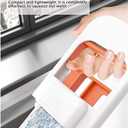 Mini Foldable Desktop Sponge Mop - Portable No-Mess Cleaning Pad for Small Spaces, Kitchen, Car Glass, Tile & Multi-Surfaces