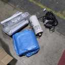 Intex 28167EH Easy Set Inflatable Swimming Pool Set: 15ft x 48in  Includes 1000 GPH Cartridge Filter Pump  Removable Ladder  Pool Cover  Ground