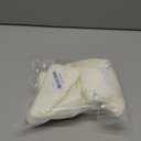 Cozy Stretch Dog Turtleneck Sweater Soft Warm Dog Knit Sweaters for Boy Girl Pets, Christmas Sweater Pullover for Small Medium Large Pup Winter Outfit,White L